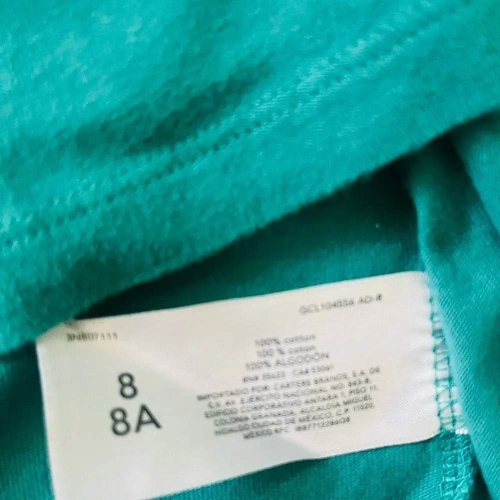 OshKosh Original casual play teal T-shirt Boys 8T graphic design 100% cotton